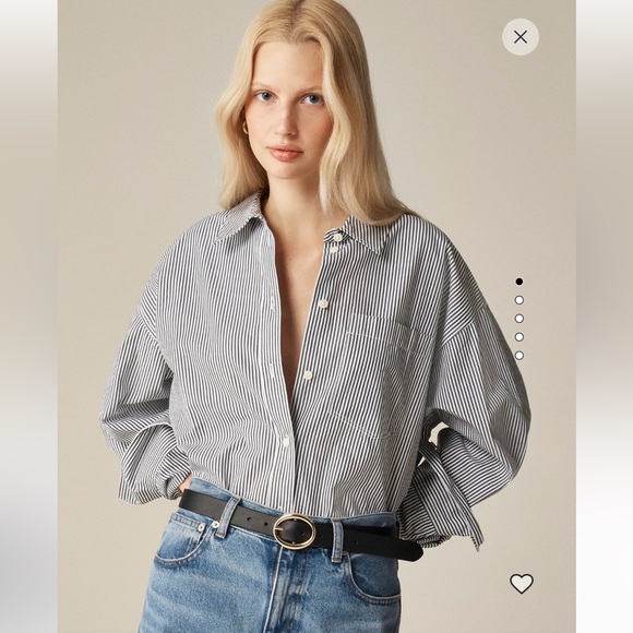 J. Crew Tops - JCrew Oversized Shirt